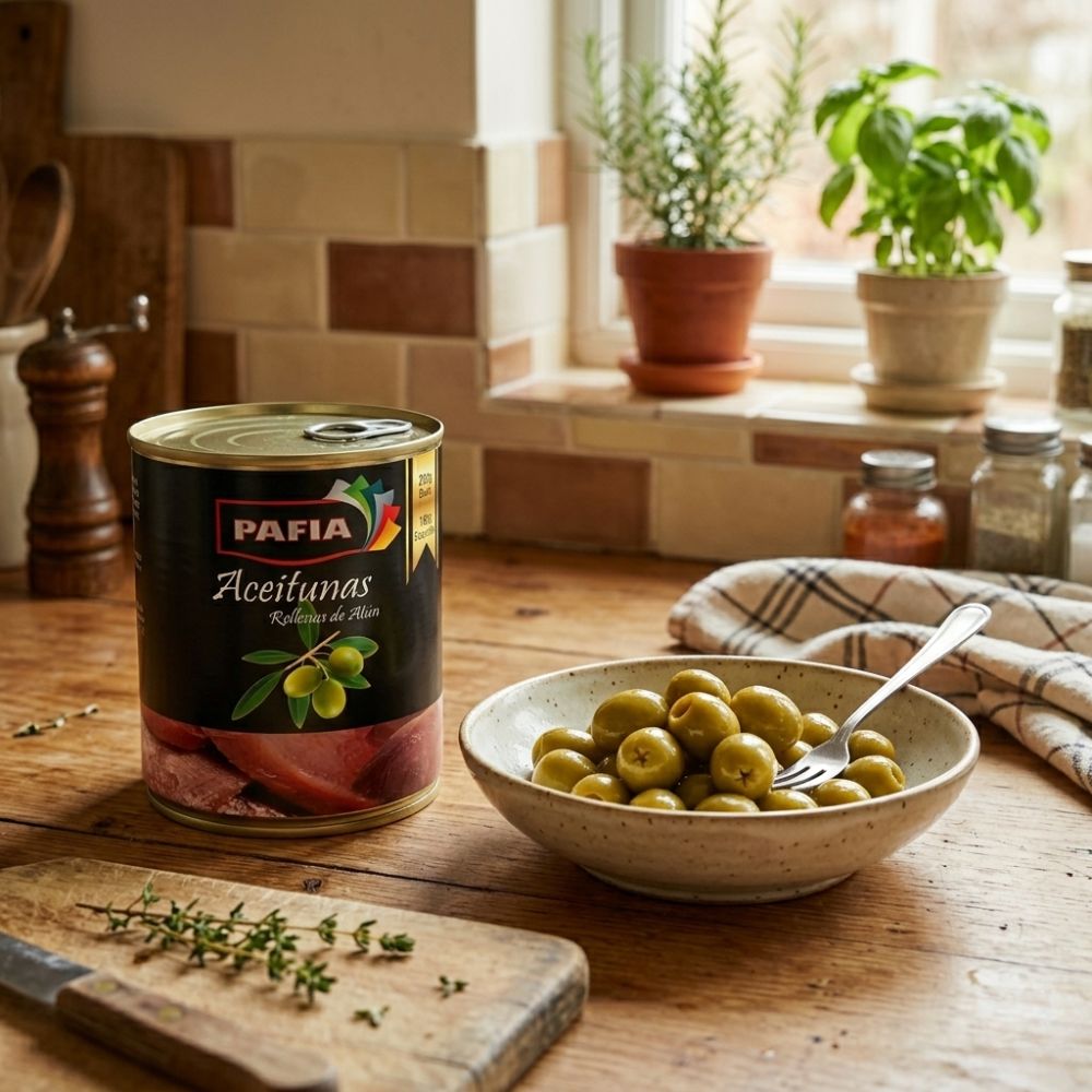 Aceitunas Rellenas de Atún Pafia 85g
