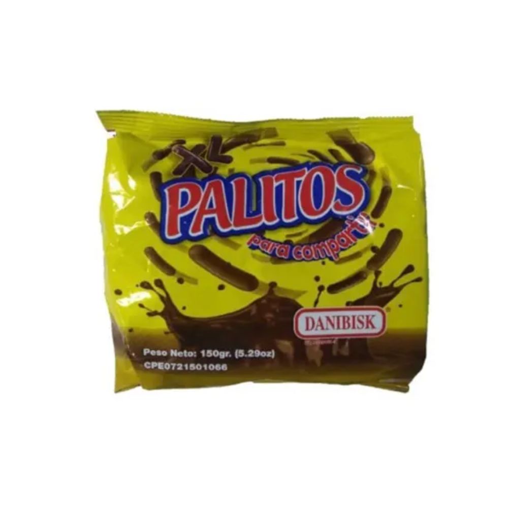 Palitos Danibisk Bolsa Extra Grande 150 grs