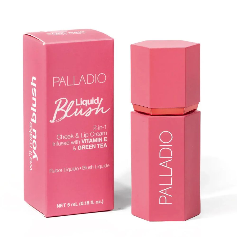 Palladio Rubor Líquido Cool Pink 5ml
