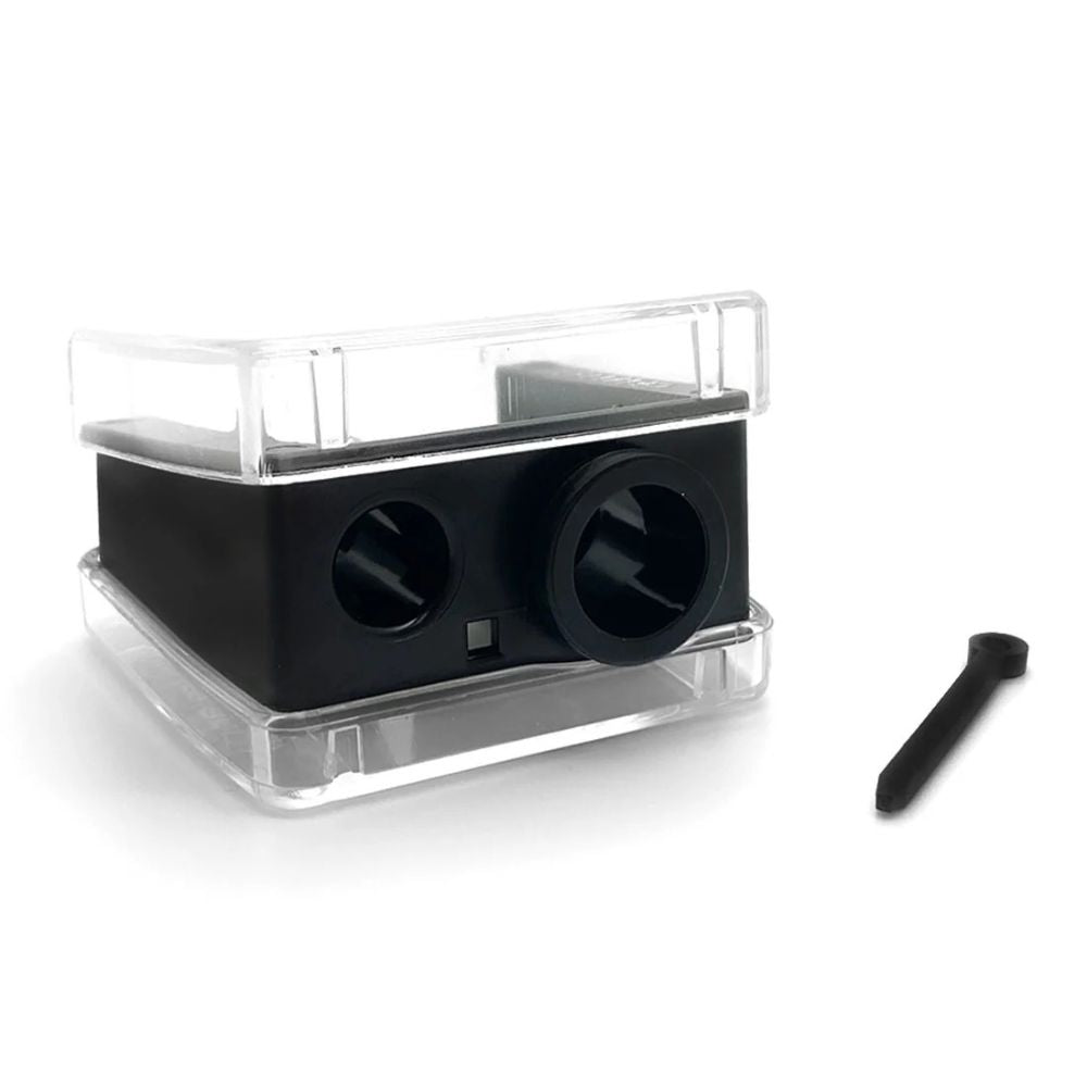 Palladio Sacapuntas De Doble Cañón Black