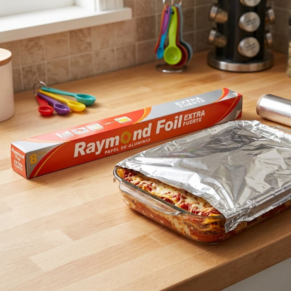 Papel Aluminio Raymond Extra Fuerte 8m
