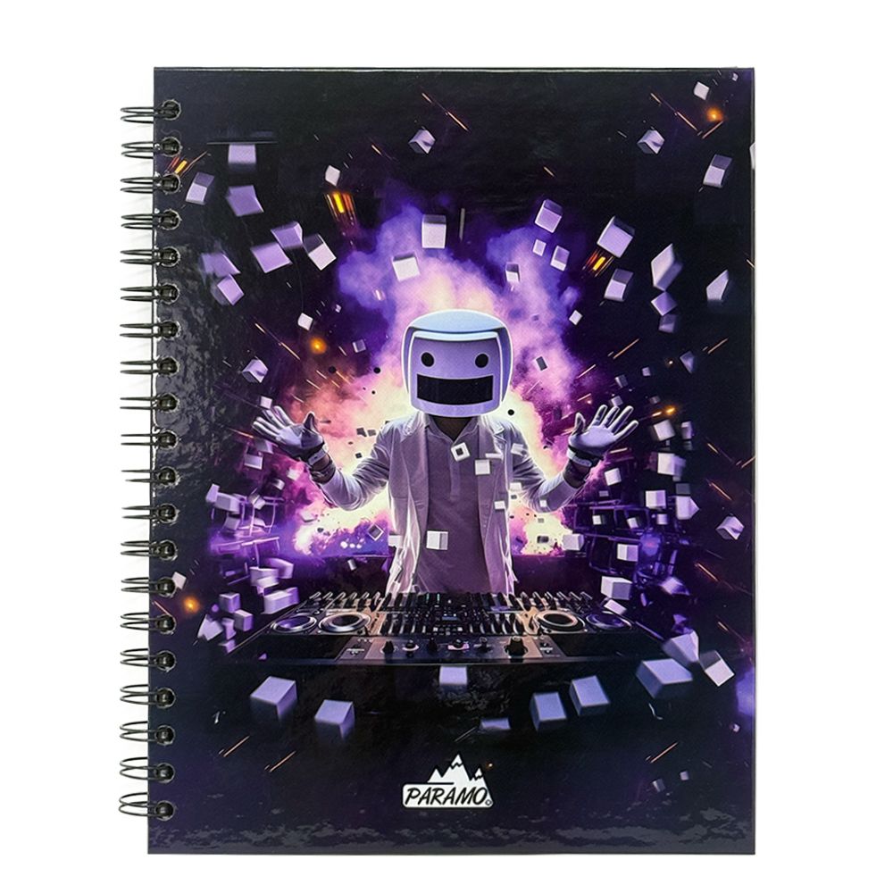 Paramo Notebook Libreta 5 Materias Diseños Surtidos