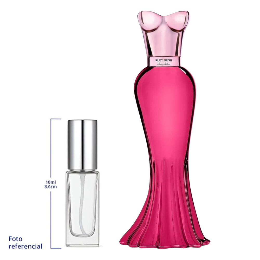 Paris Hilton Ruby Rush Decant Travel Size Eau De Parfum For Woman