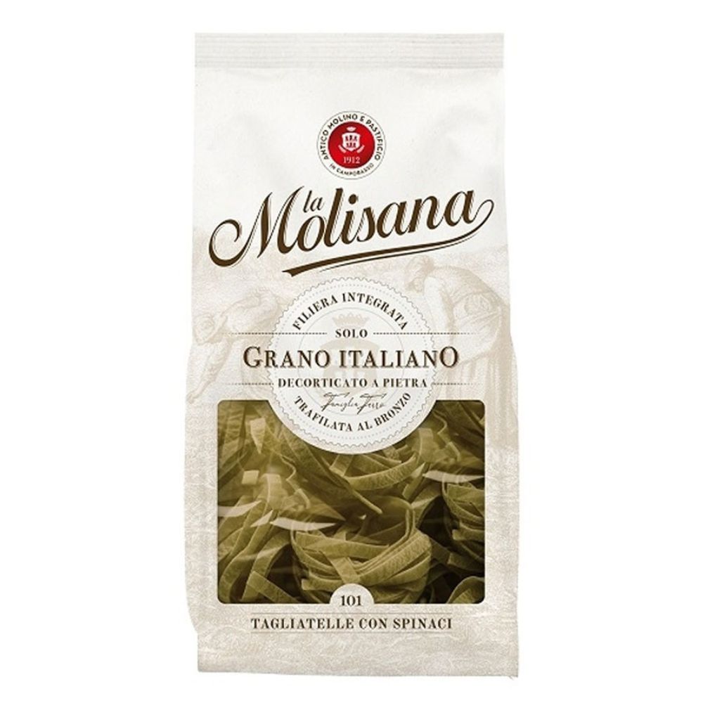 Pasta La Molisana Tagliatelle Con Spinaci No101 De Sémola 500gr