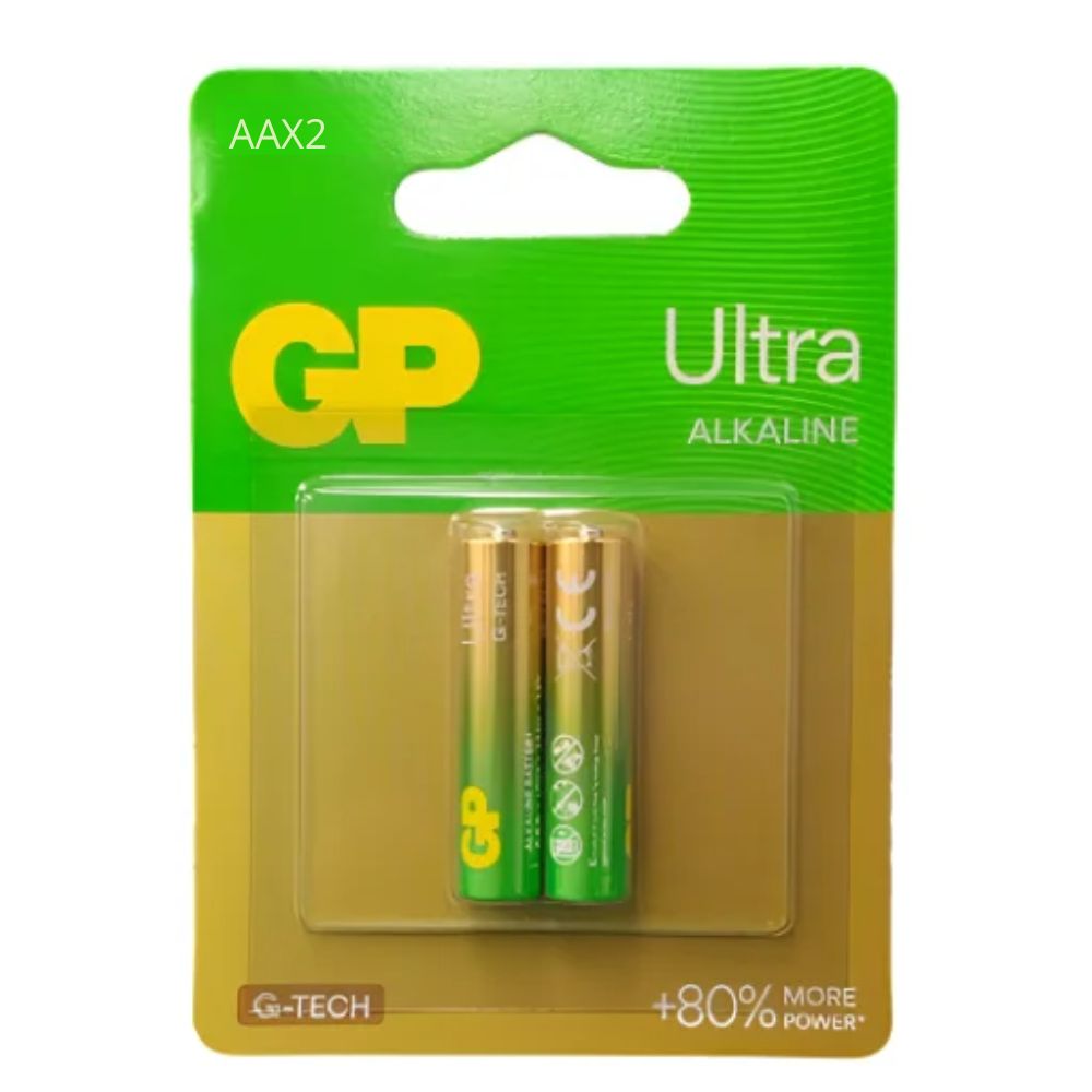 Pilas Gp Ultra Alcalina AA MOD-GP15AU-2U2 Blister 2 Und