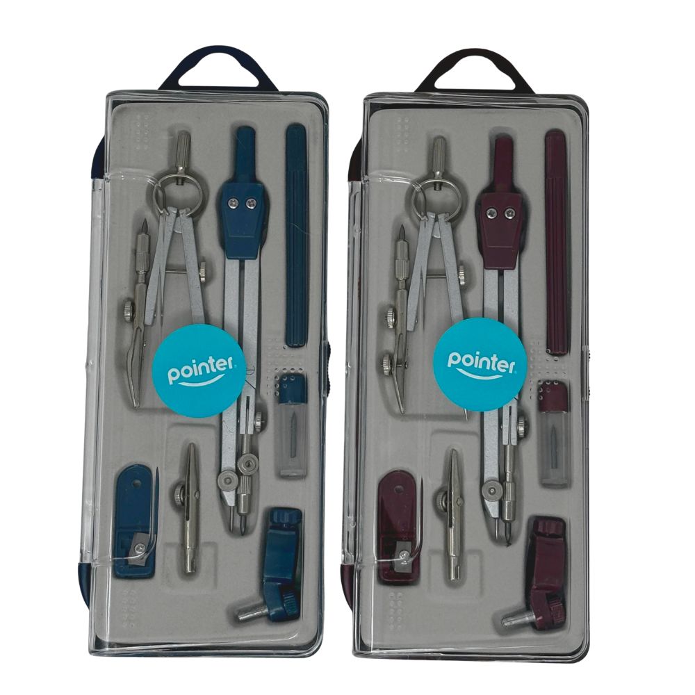Pointer Set De Compas Técnico 2 Colores