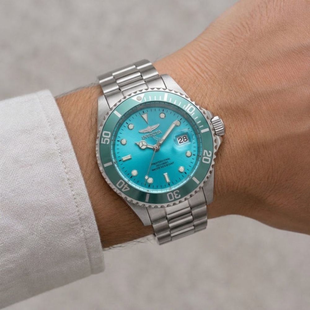 Invicta Pro Diver 50957 Reloj Para Caballeros Esfera Azul Claro 40mm