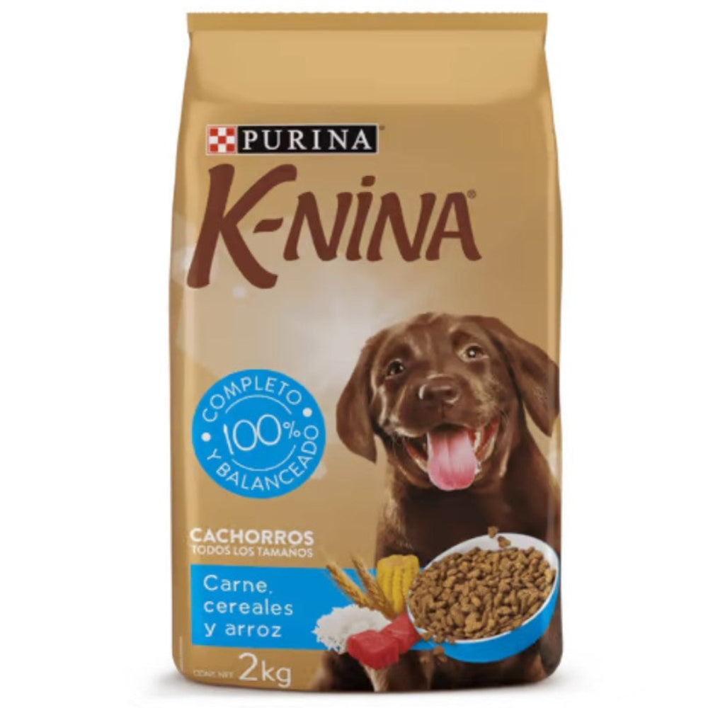 Purina K-Nina Cachorro Carne Cereales y Arroz 2kg