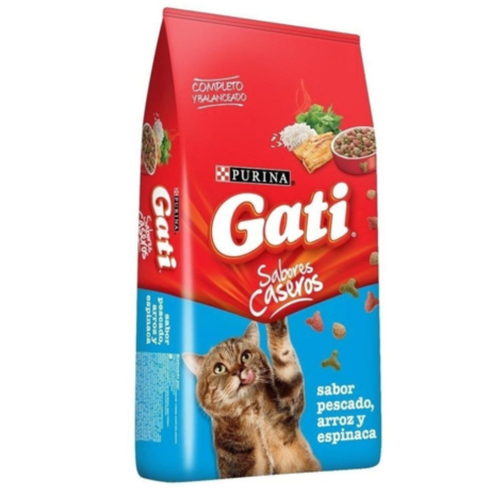 Purina Gatsy Sabor a Pescado Arroz y Espinacas 1kg para Gatos