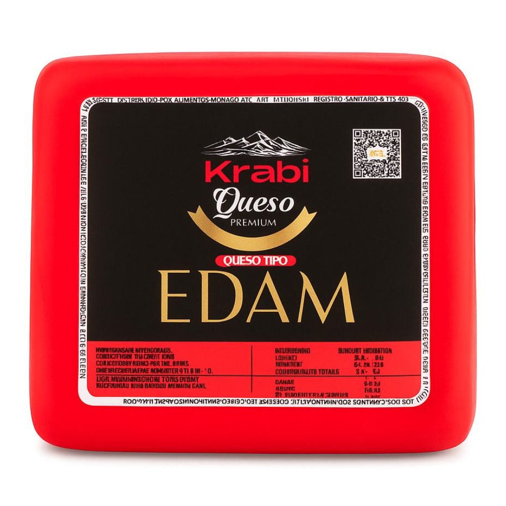 Queso Tipo Edam Krabi Porción 4 Opciones