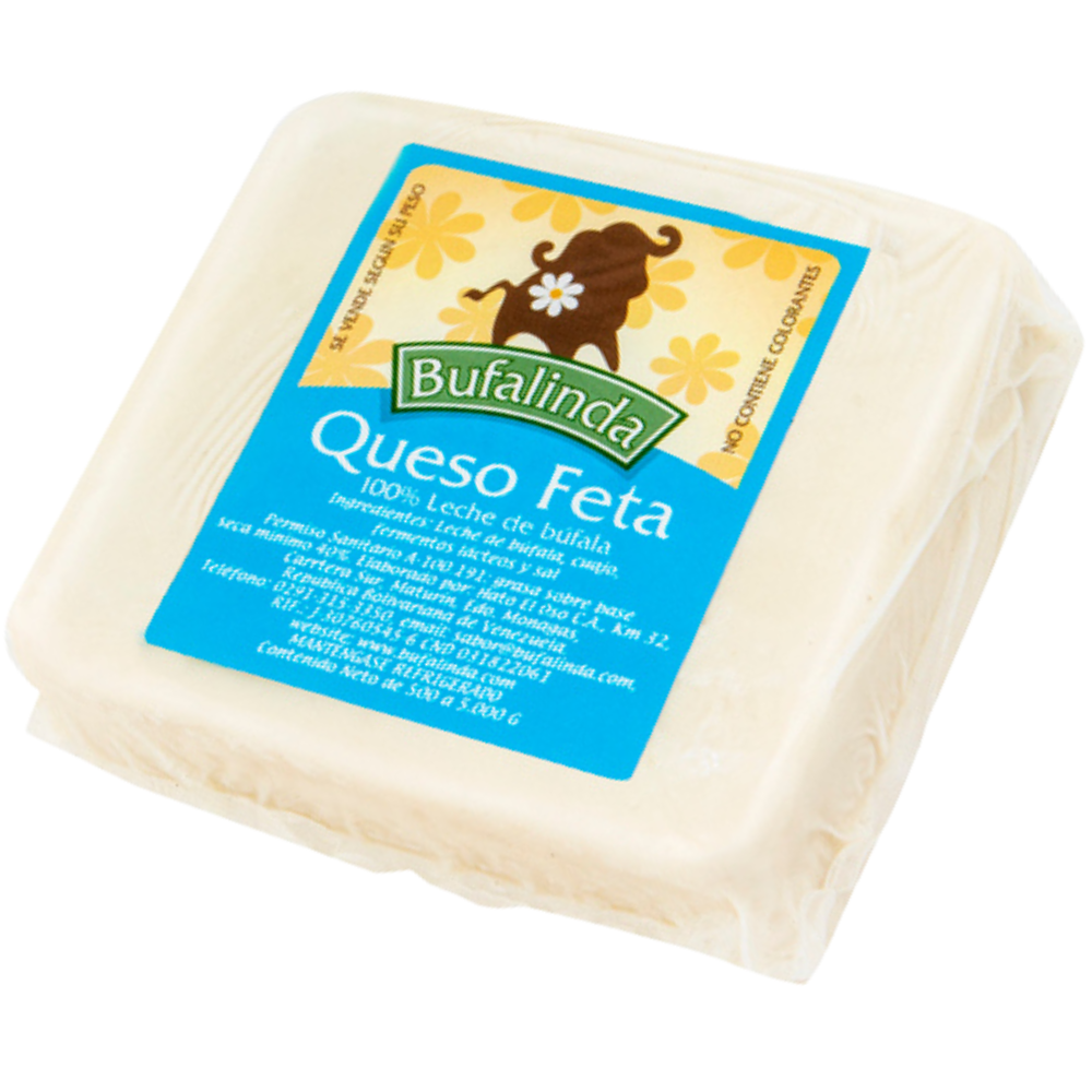 Queso Feta Bufalinda  500gr Aprox