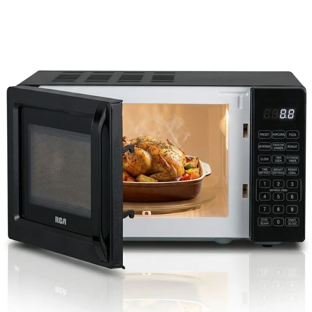 RCA Horno Microondas 0.8cu 700W Negro