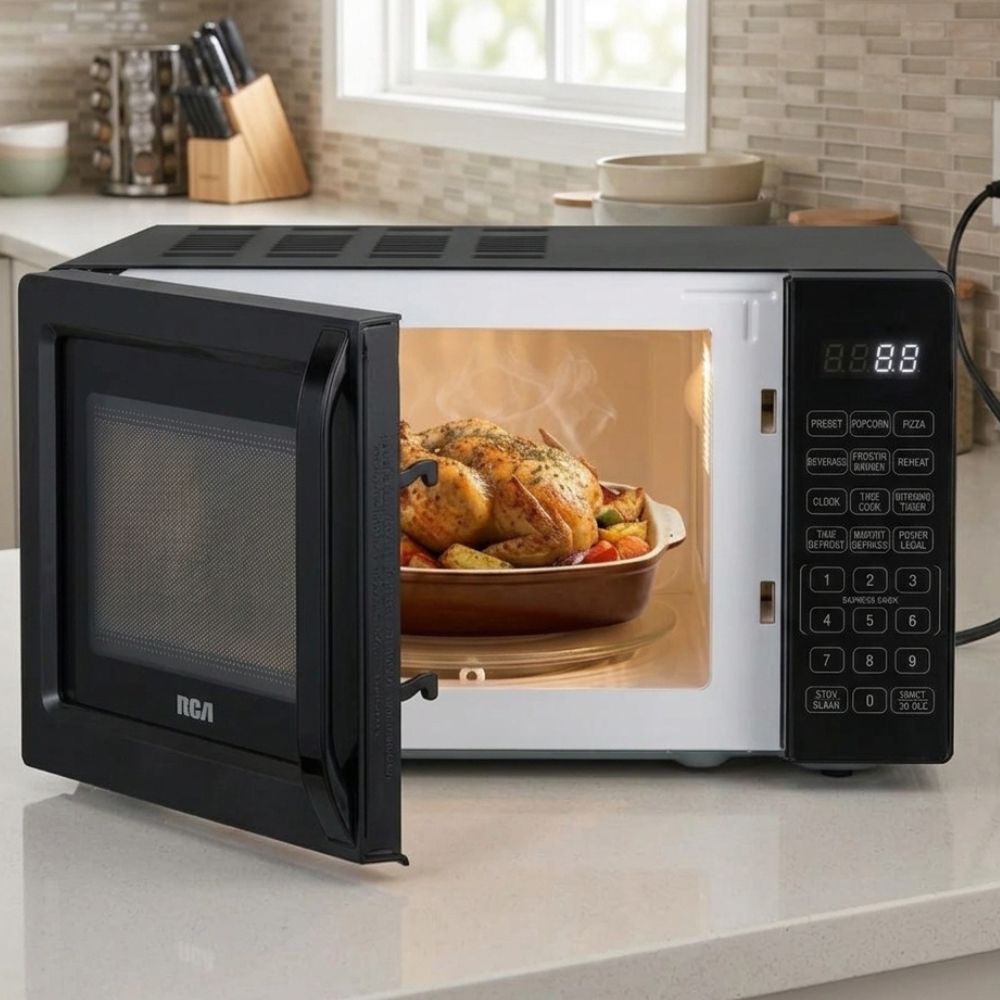 RCA Horno Microondas 0.8cu 700W Negro