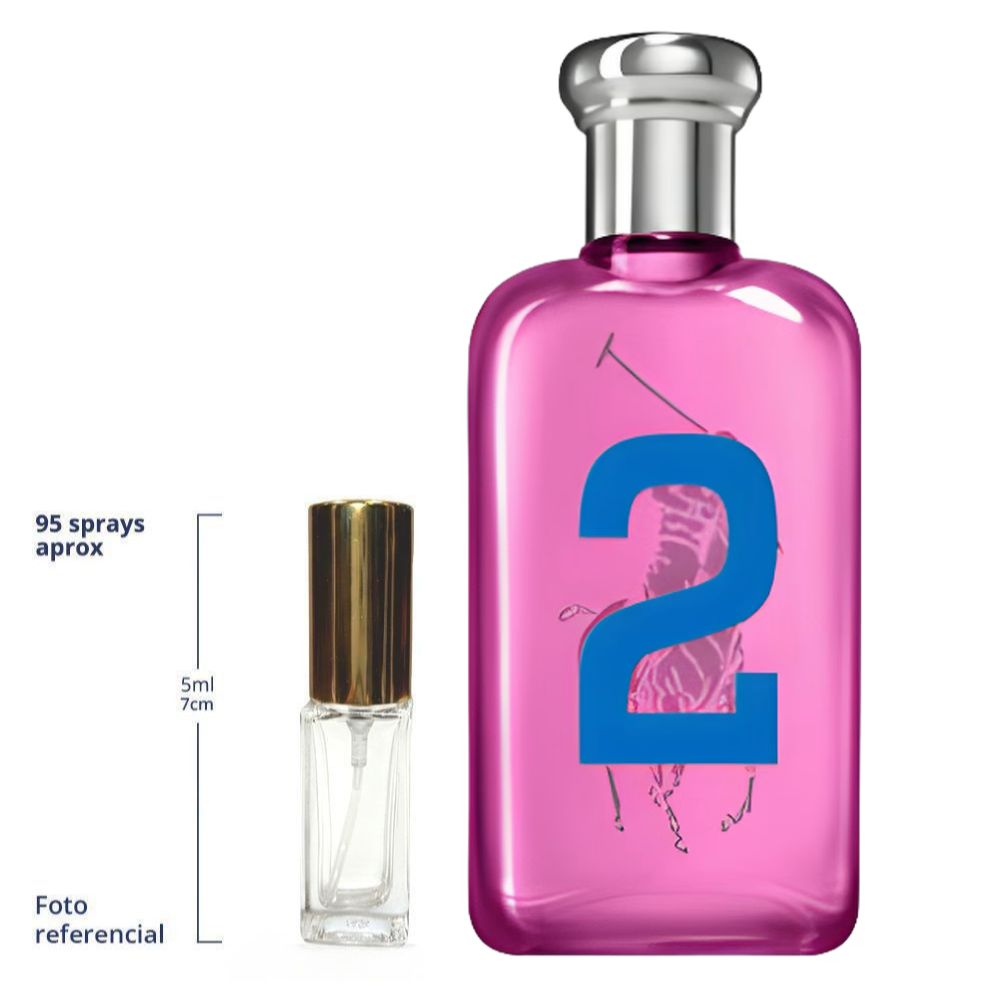 Ralph Lauren Big Pony 2 Decant Travel Size Eau De Toilette For Men