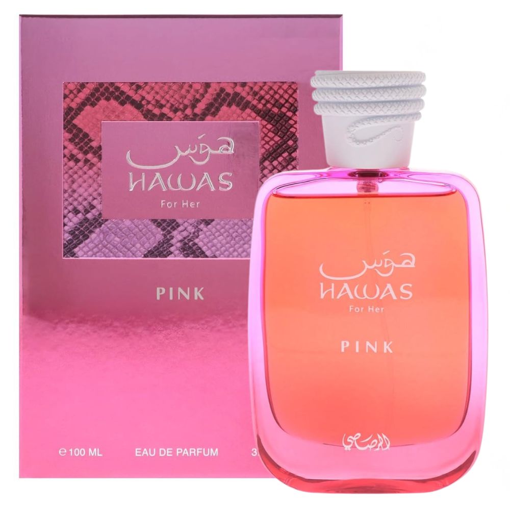 Rasasi Hawas Pink Eau De Parfum For Woman 100ml