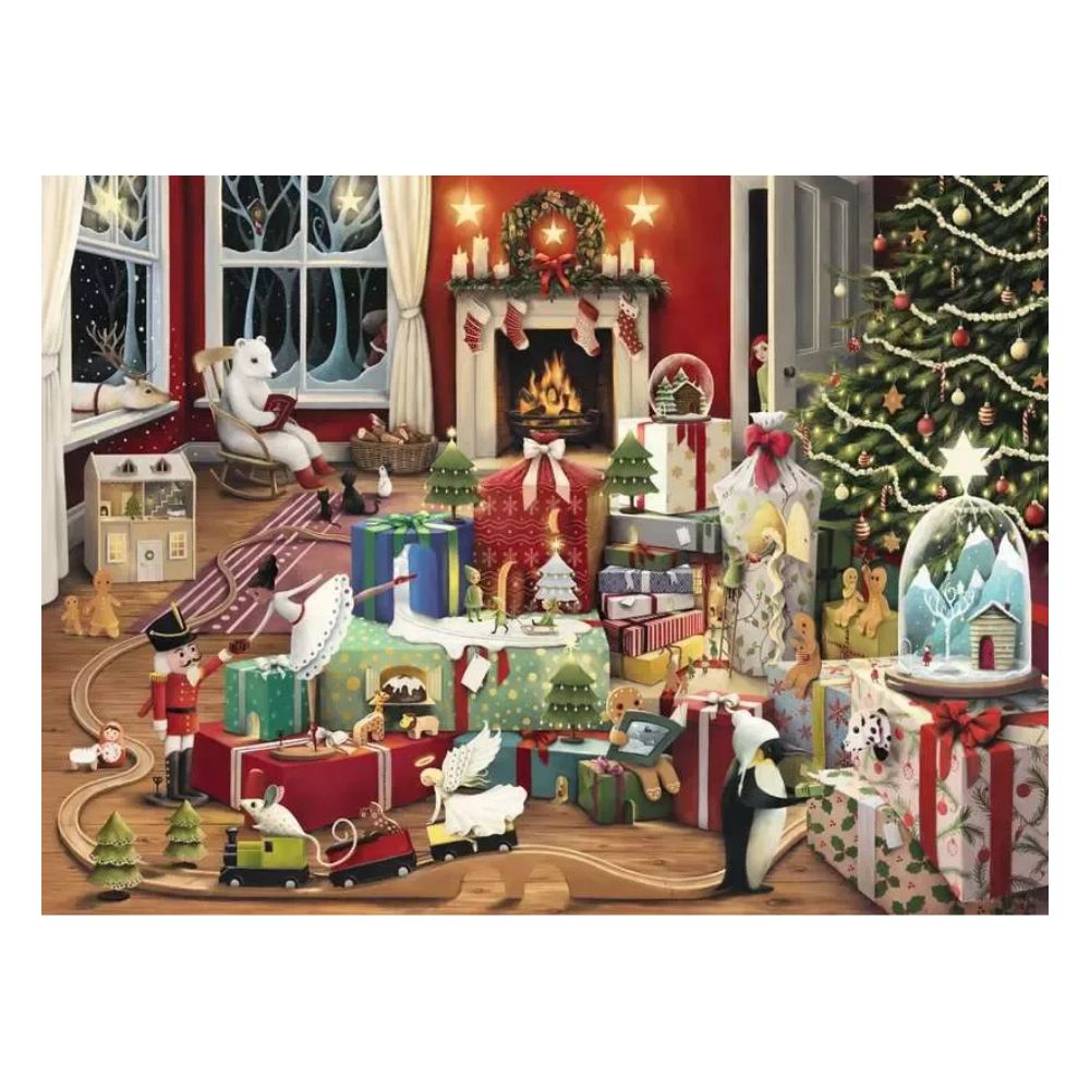 Ravensburger Rompecabezas Enchanted Christmas 500Pzs