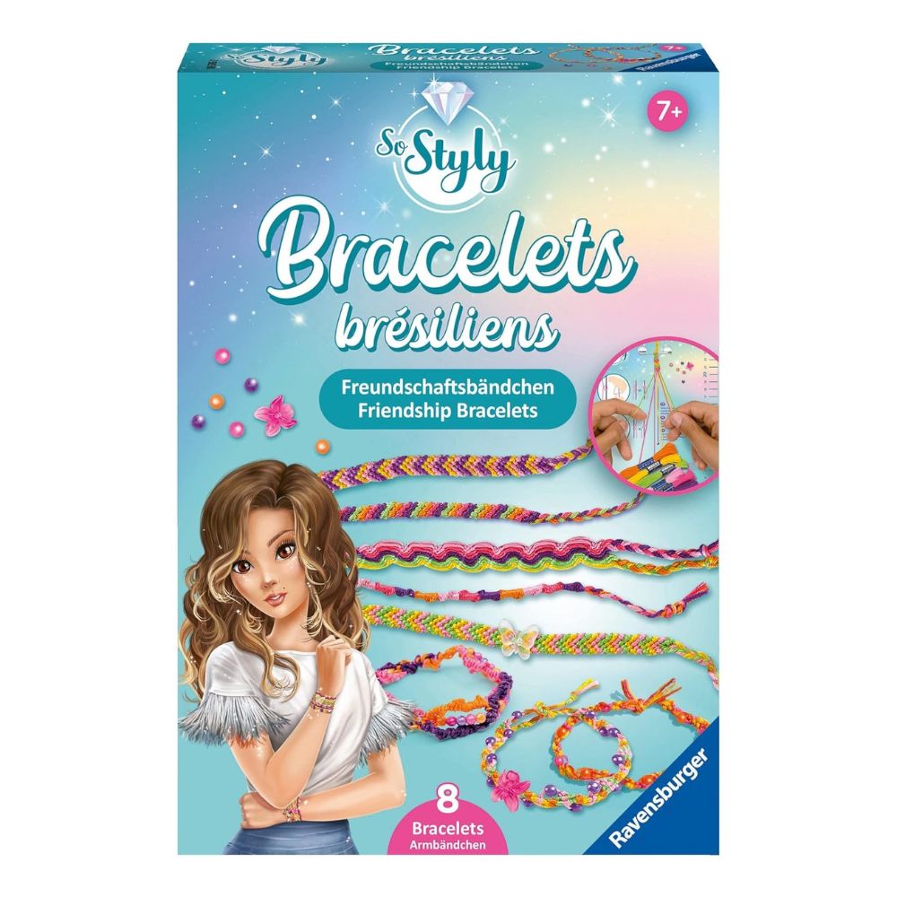Ravensburger So Styly Bracelets Brésiliens 8 Bracelets 7+