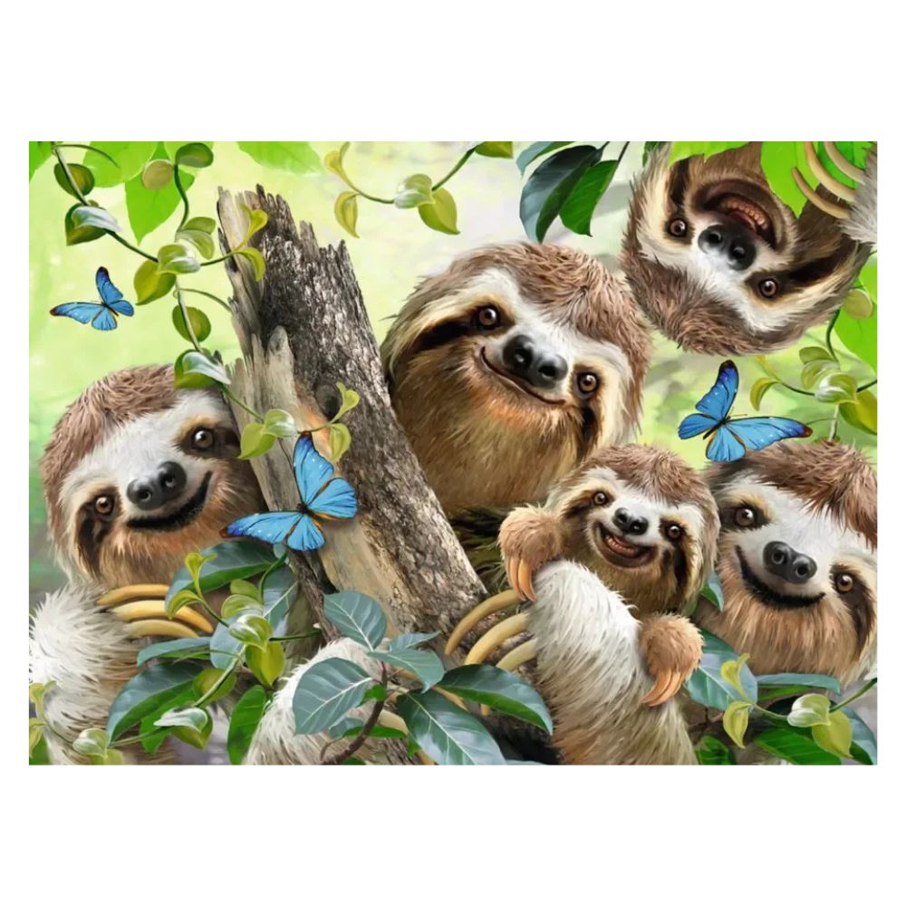 Ravensburger Rompecabezas Sloth Selfie 500 Pzas