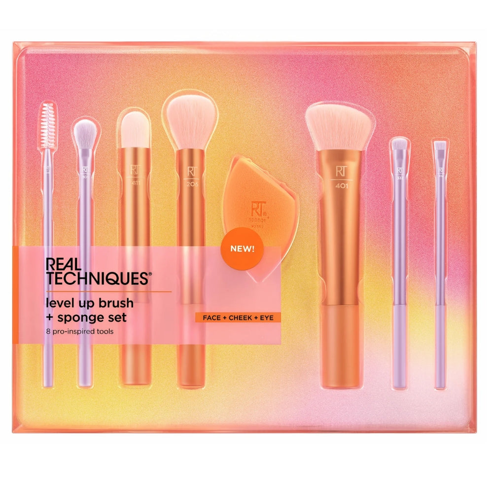 Real Techniques Set Level Up Brush + Sponge