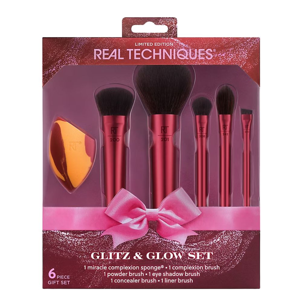 Real Techniques Set Glist & Glow Set 6 Und