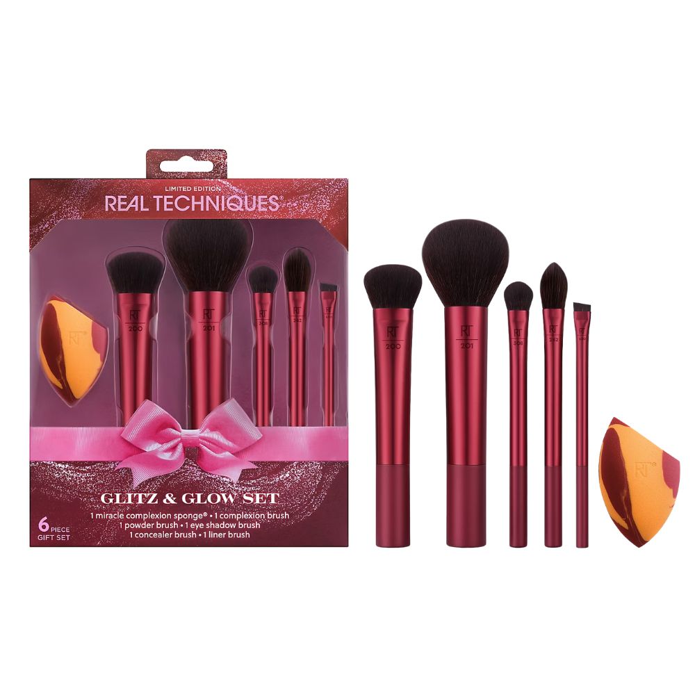 Real Techniques Set Glist & Glow Set 6 Und