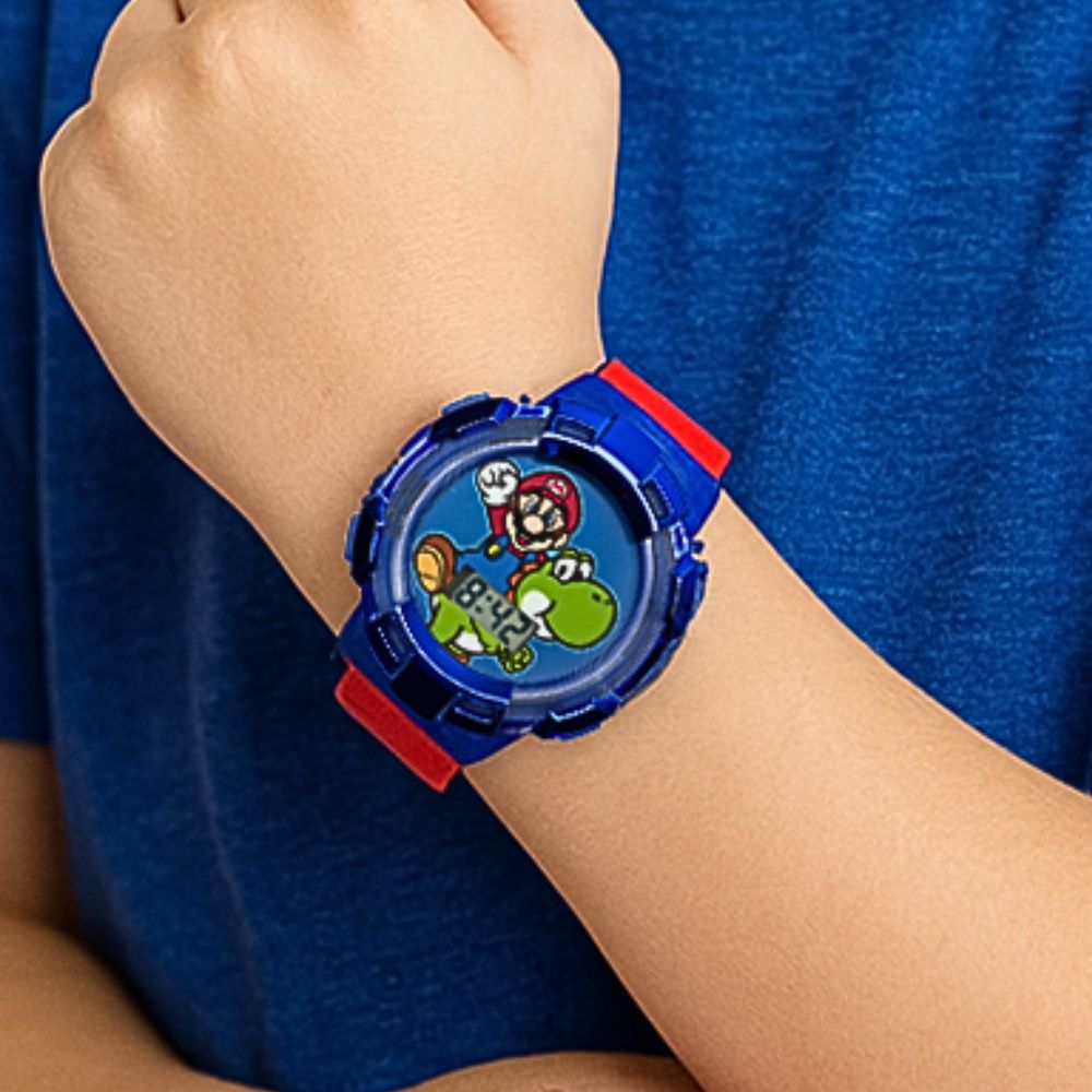 Reloj Super Mario Bros Para Niños