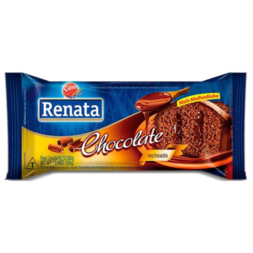 Renata Torta Chocolate Con Relleno de Chocolate 250gr
