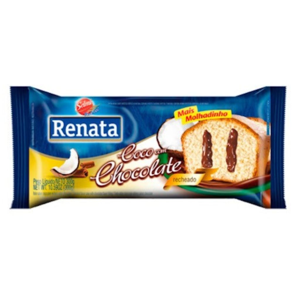 Renata Torta De Coco Rellena de Chocolate 300gr
