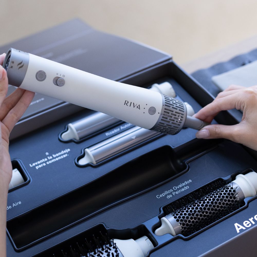 Riva Hair Pro Secador De Aire Iónico Aerostyle Blanco