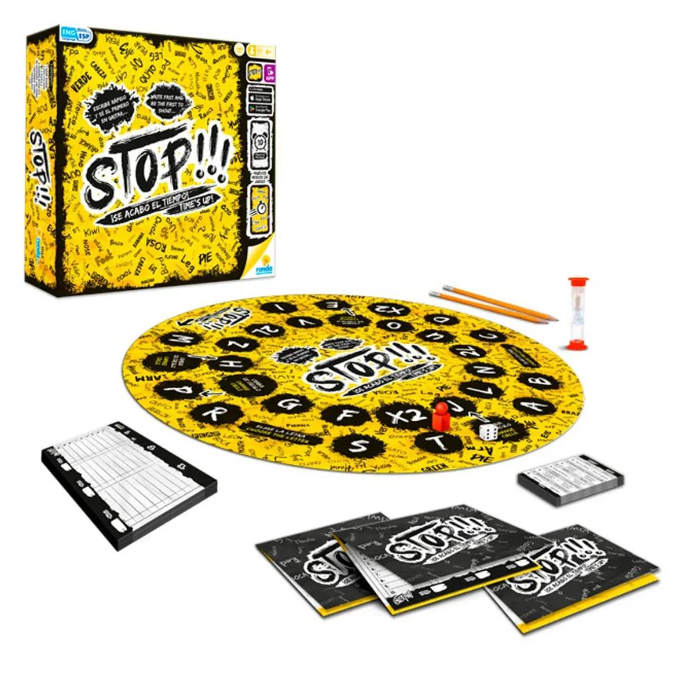 Ronda Juego De Mesa Stop