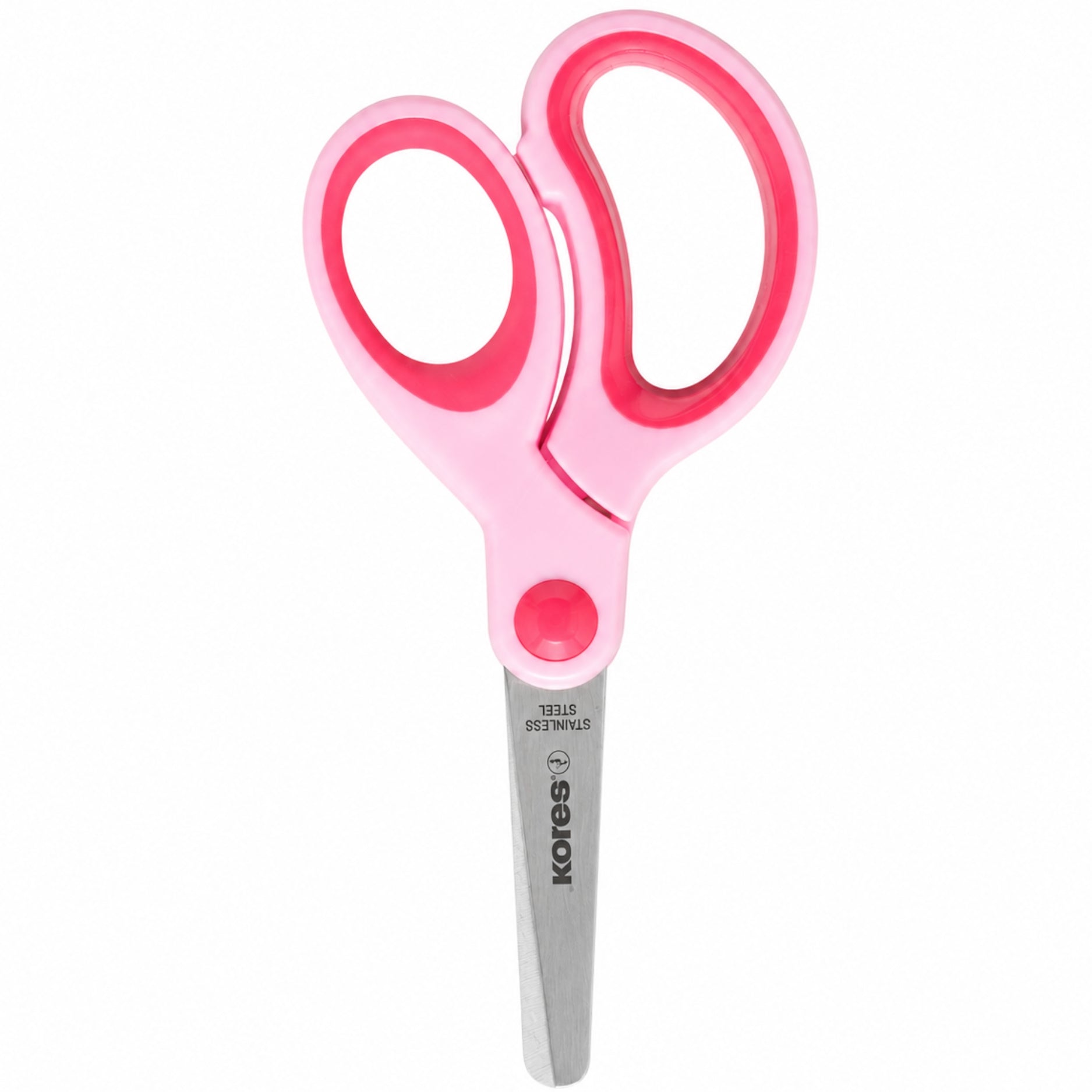 Kores Tijera Escolar SoftGrip 130mm Redonda 1 Und 6 Opciones