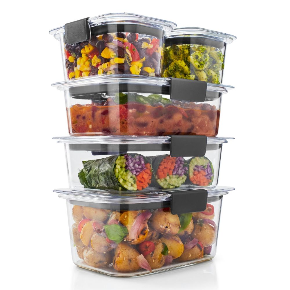 Rubbermaid Brilliance Set de 10 Piezas Con Cierre Hermético