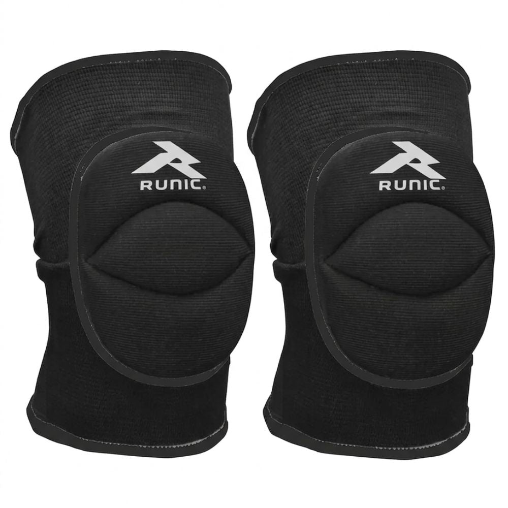 Runic Rodillera Deportiva Básica Volleyball Acolchada Junior Black