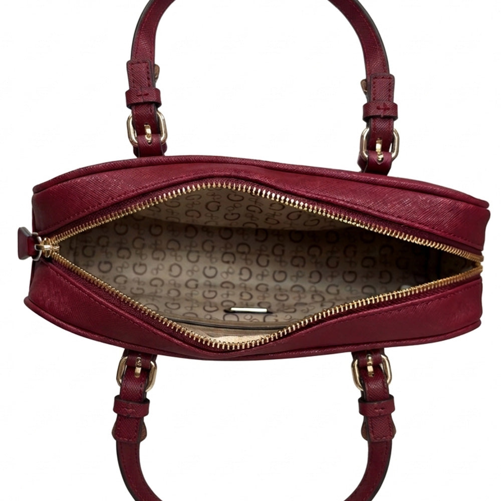 Guess Cartera Zita Mini Black Cherry