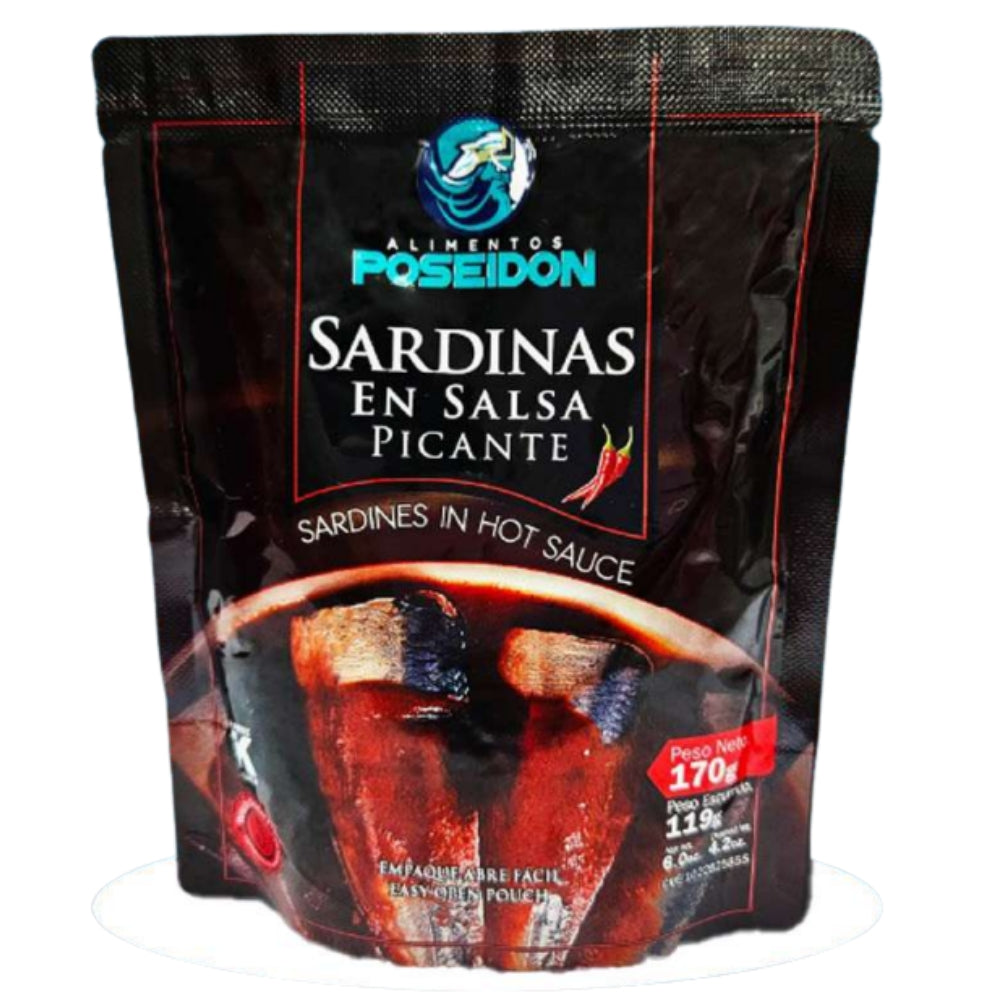 Poseidon Sardina en Salsa Picante 170gr/119gr