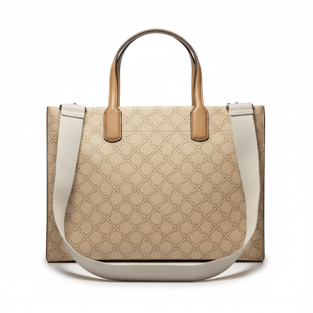 Nine West Cartera Sariah Light Khaki Logo
