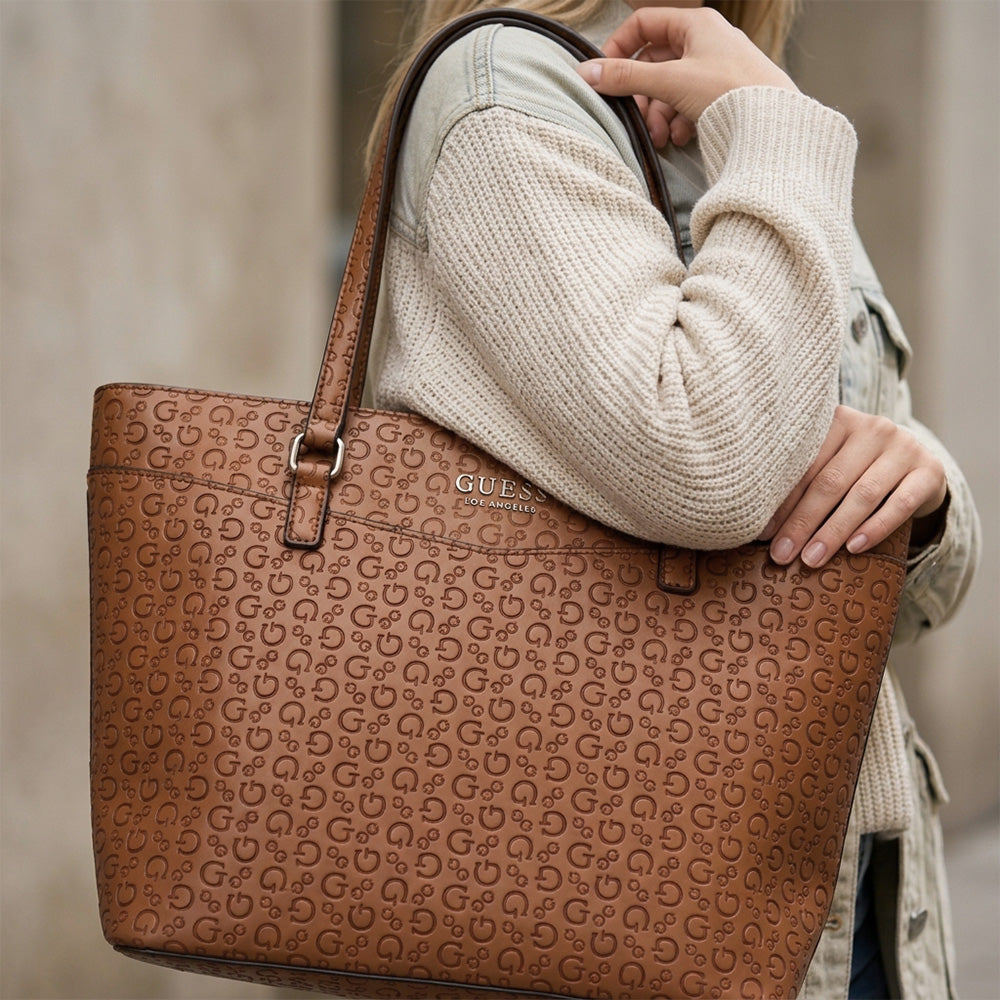 Guess Cartera Laine Cognac