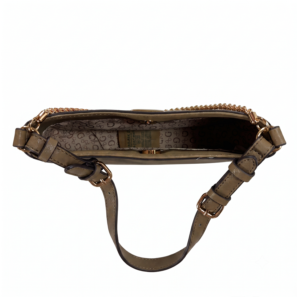 Guess Cartera Sorcha Mini Cocoa