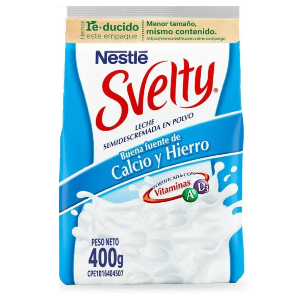 Leche Nestle Svelty Semidescremada En Polvo 400g