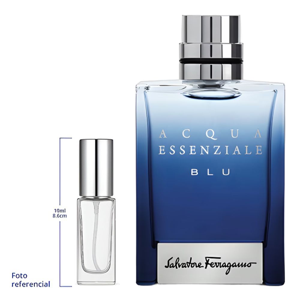 Salvatore Ferragamo Acqua Essenziale Blu Decant Travel Size Eau De Toilette For Men