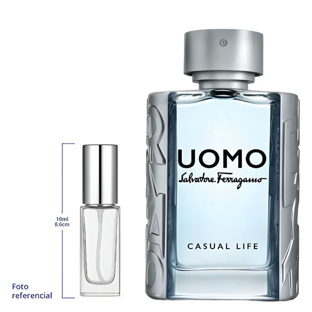 Salvatore Ferragamo Uomo Casual Life Decant Travel Size Eau De Toilette For Men