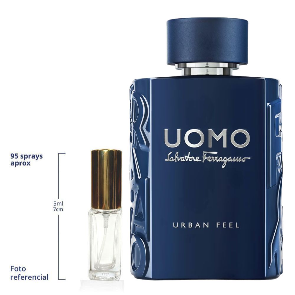 Salvatore Ferragamo Uomo Urban Feel Decant Travel Size Eau De Toilette For Men