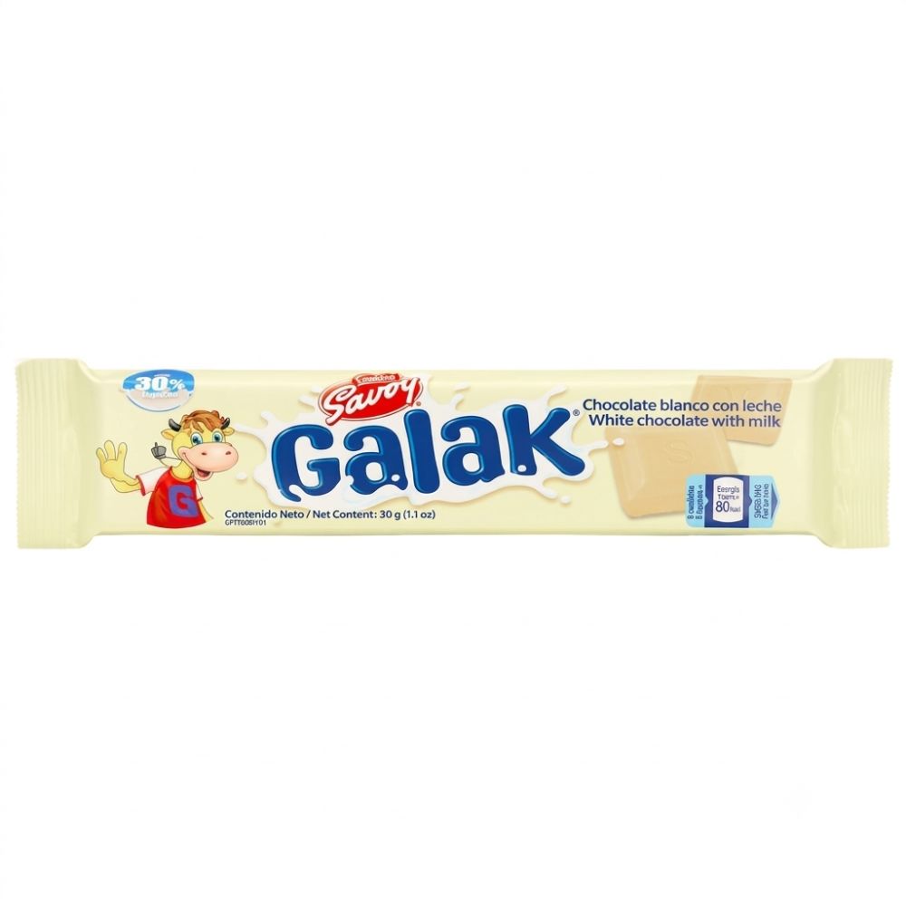 Galak Chocolate Blanco Savoy 30gr