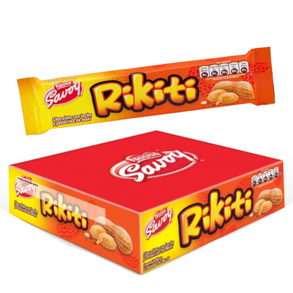 Rikiti Chocolates Savoy Caja 12 Und