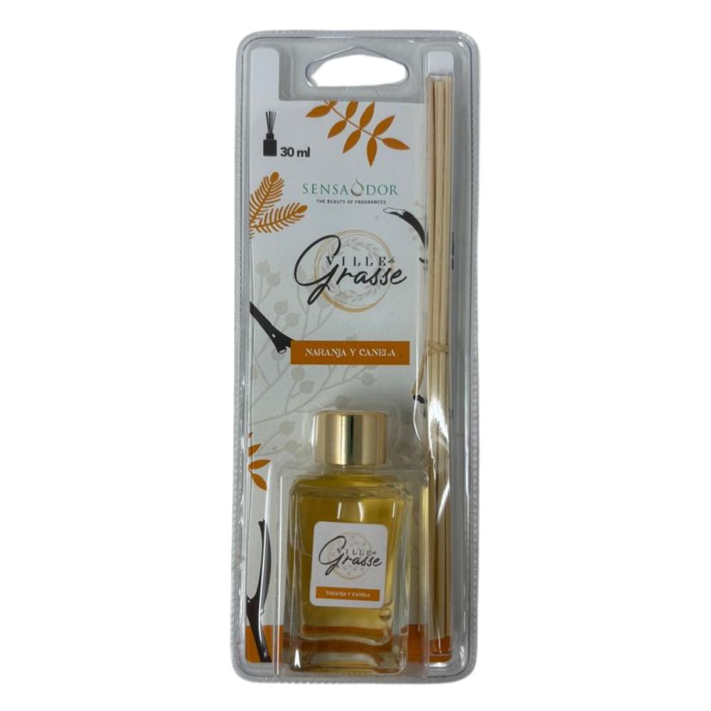 Sensaodor Ambientador Ville De Grasse Naranja y Canela 30ml