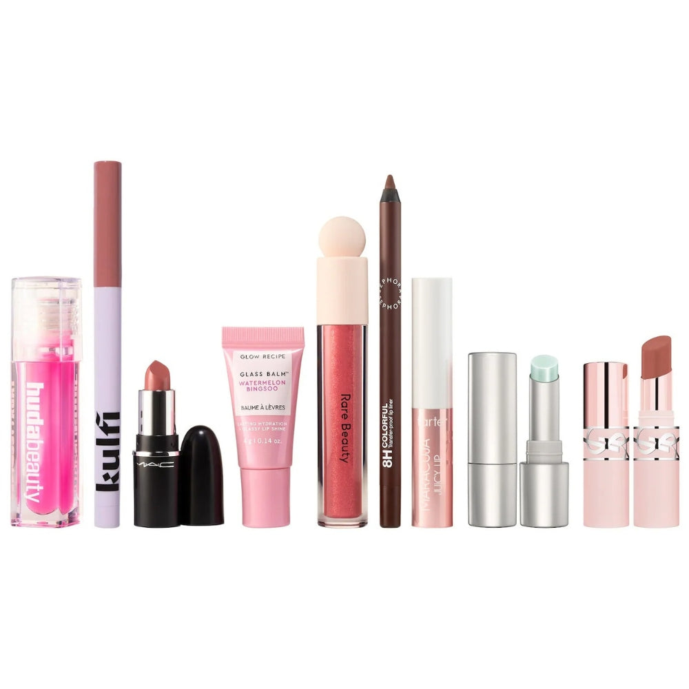 Sephora Favorites Holiday Lip Kit 9 Productos