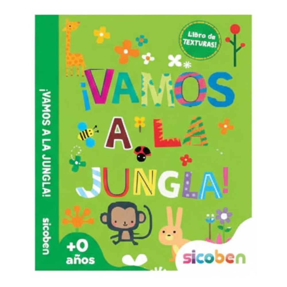Libro De Actividades Para NIños Toco Y Leo "Vamos A La Jungla" 0+