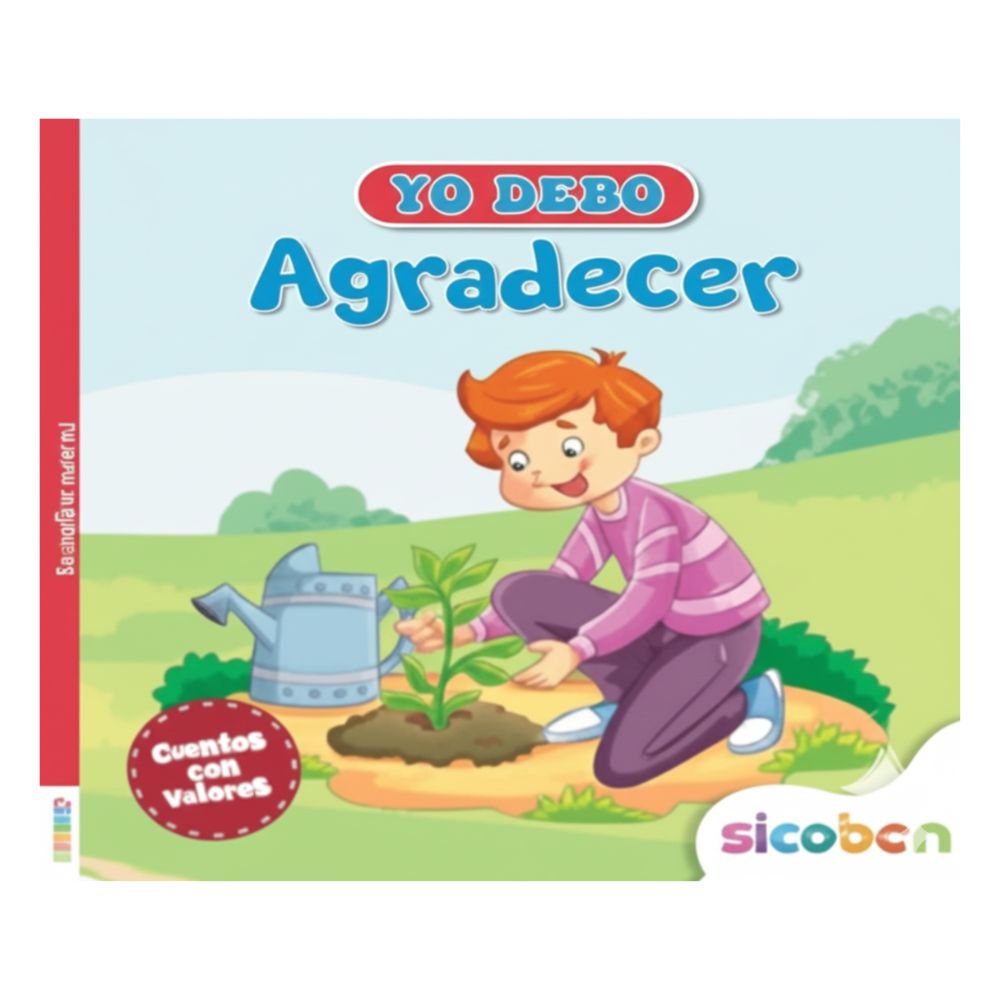 Libro De Actividades Para Niños Yo Debo "Agradecer"