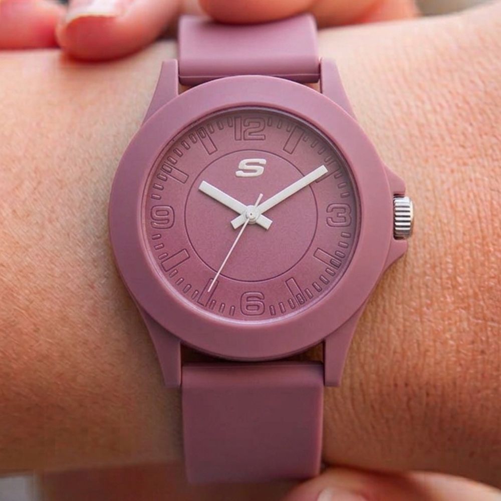 Skechers Reloj Rosencrans Para Damas Rosa Malva