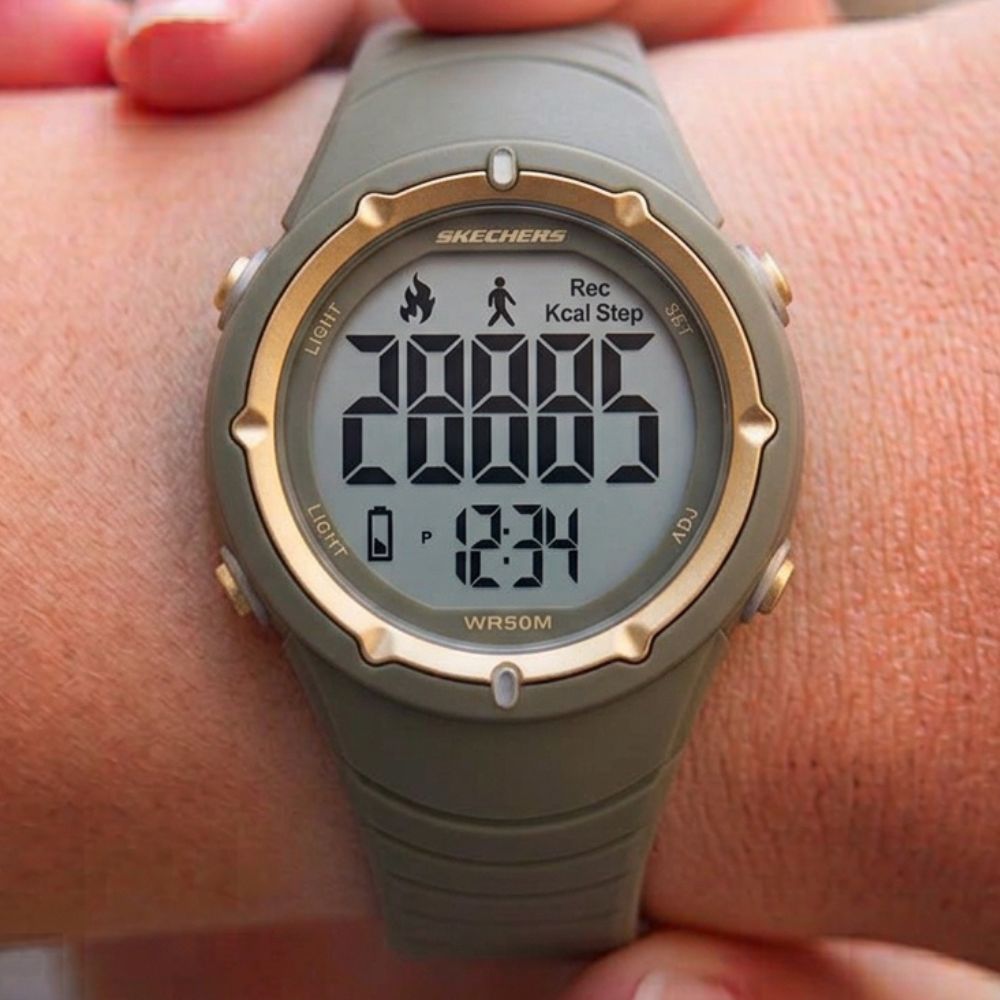 Skechers Reloj Skywood Digital Para Damas